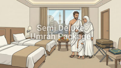 Semi Deluxe Umrah Package From Delhi