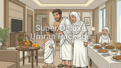 Super Deluxe Umrah Package From Delhi